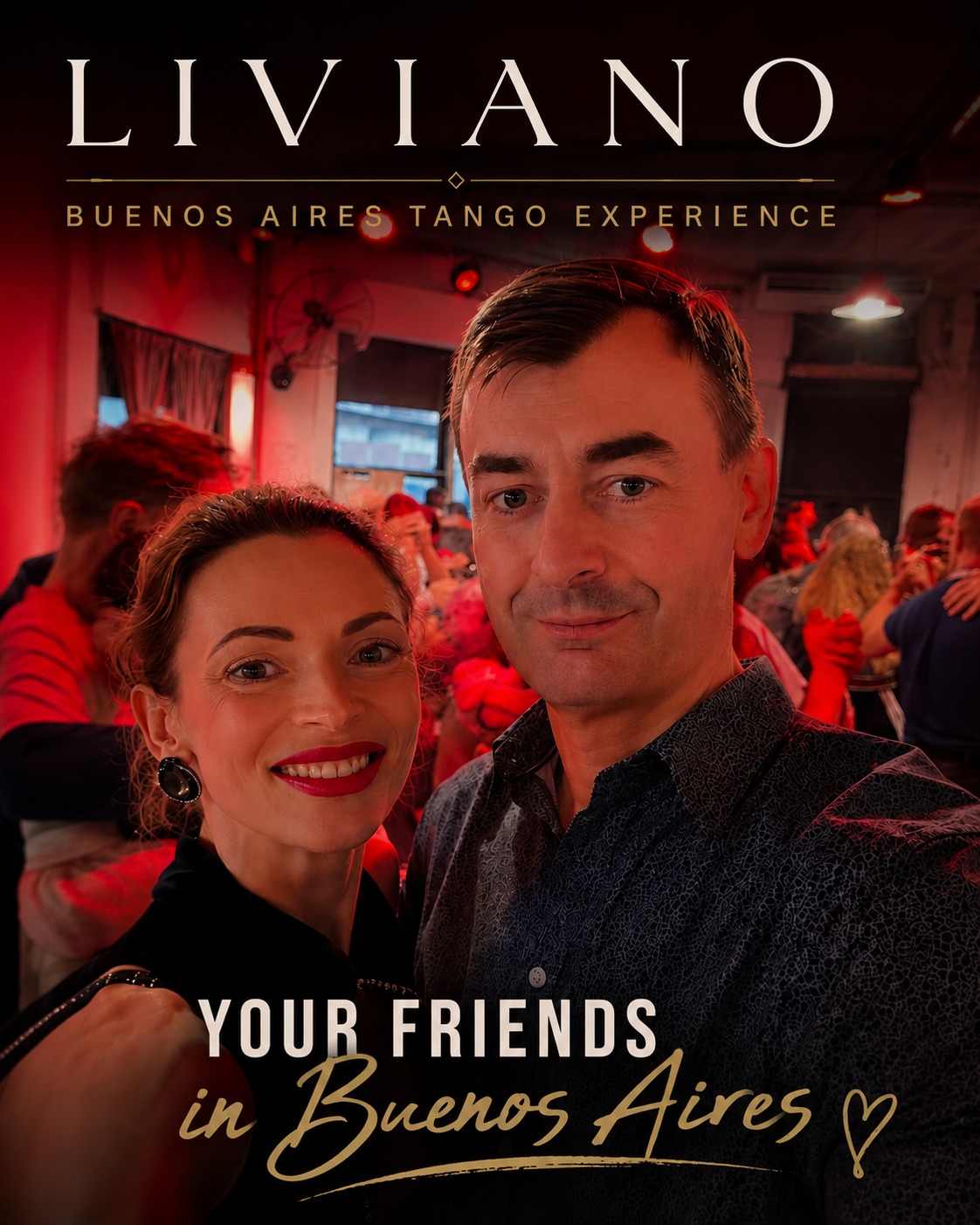 Olesia & Stanislav Novokshonov at a Buenos Aires milonga